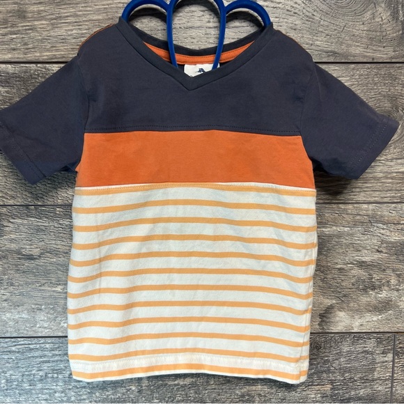 Tommy Bahama Navy and Orange Kids Tee - Picture 1 of 3